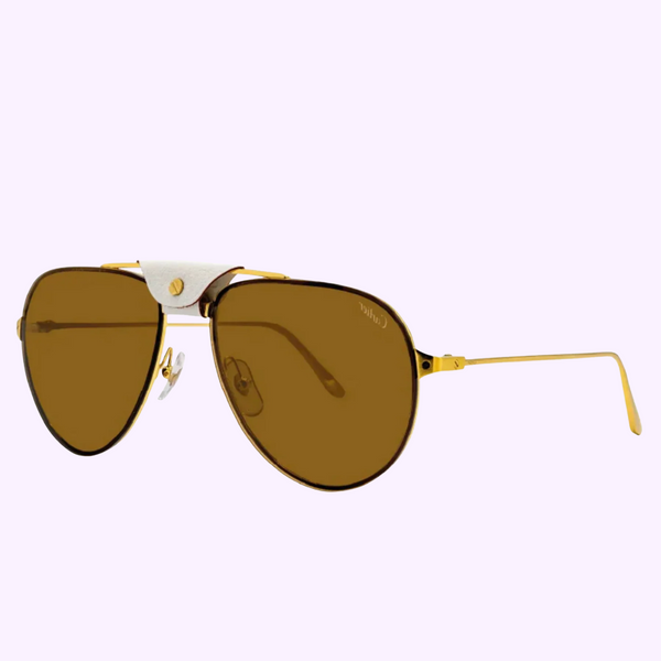 Cartier CT0166S-005 60 Sunglasses Men Metal