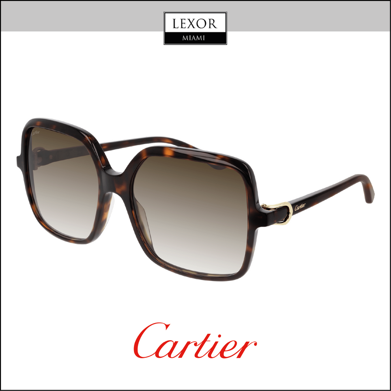 Cartier CT0219S 002 58 Óculos de Sol Femininos