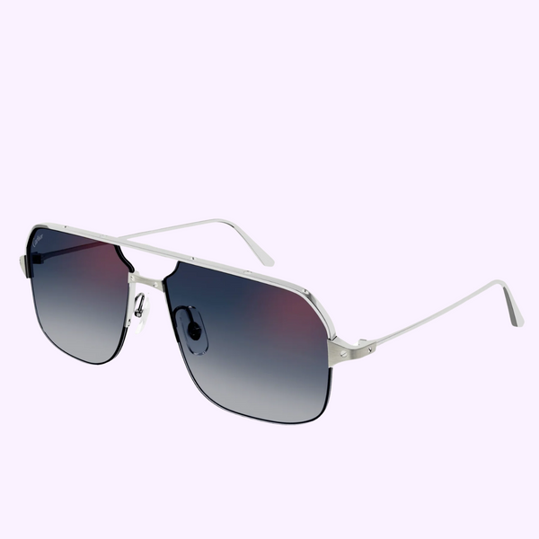 Gafas de sol Cartier CT0230S 004 59 de metal para hombre