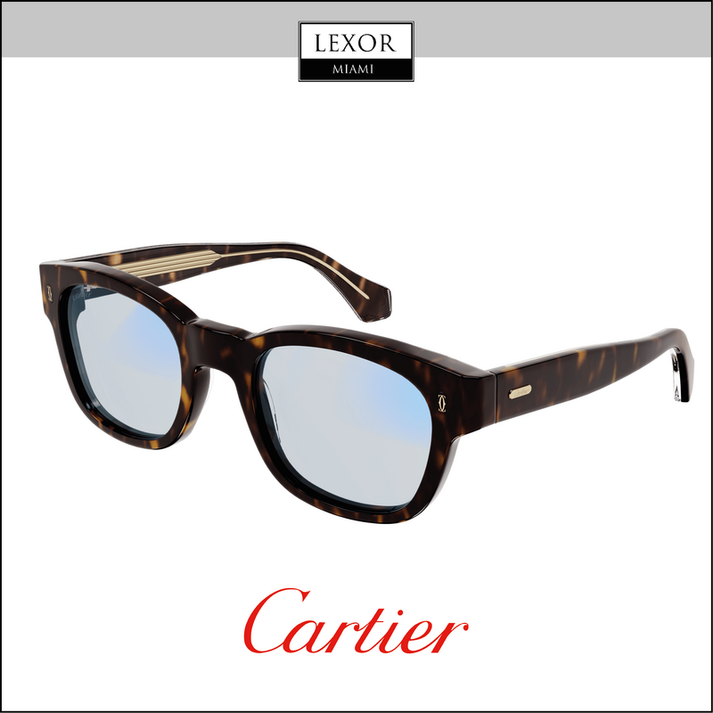 Cartier CT0278S 005 52 Man Sunglasses