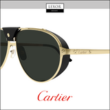 Cartier CT0296S-001 Santos de Cartier Unisex Sunglasses