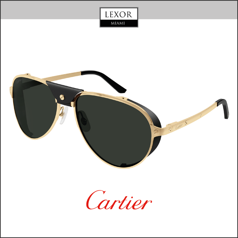 Cartier CT0296S-001 Santos de Cartier Unisex Sunglasses