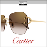 Cartier CT0394S-002 58  Sunglass UNISEX METAL