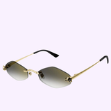 Cartier CT0433S-001 55 Sunglass WOMAN METAL