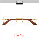 Montura de gafas para hombre Cartier EXCEPTION CT0411O-002