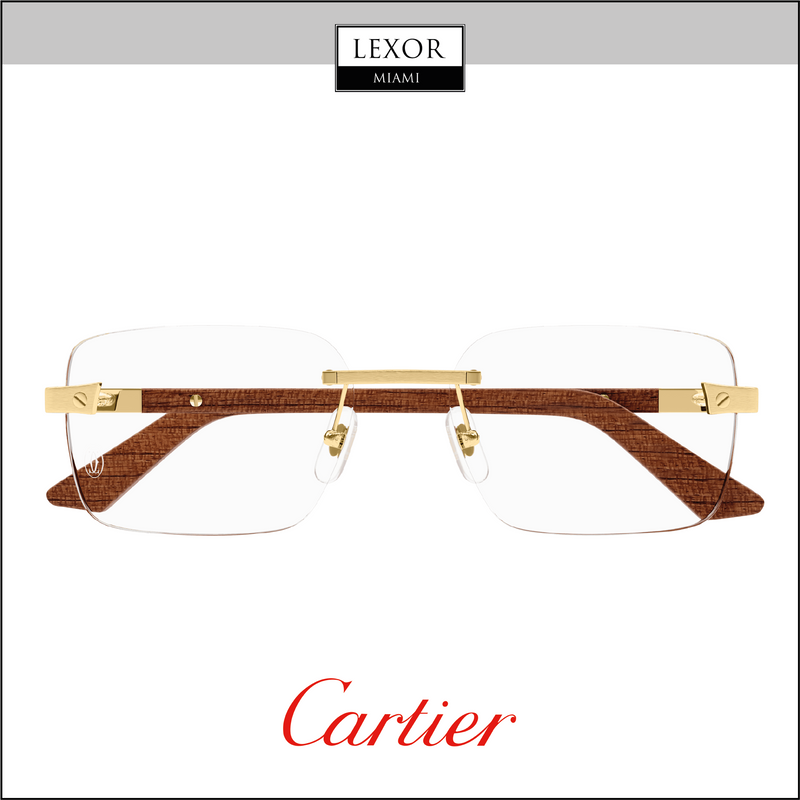 Montura de gafas para hombre Cartier EXCEPTION CT0411O-002