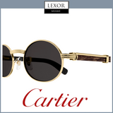 Cartier HORN Sunglasses CT0464S-005 55 Men upc 843023175788