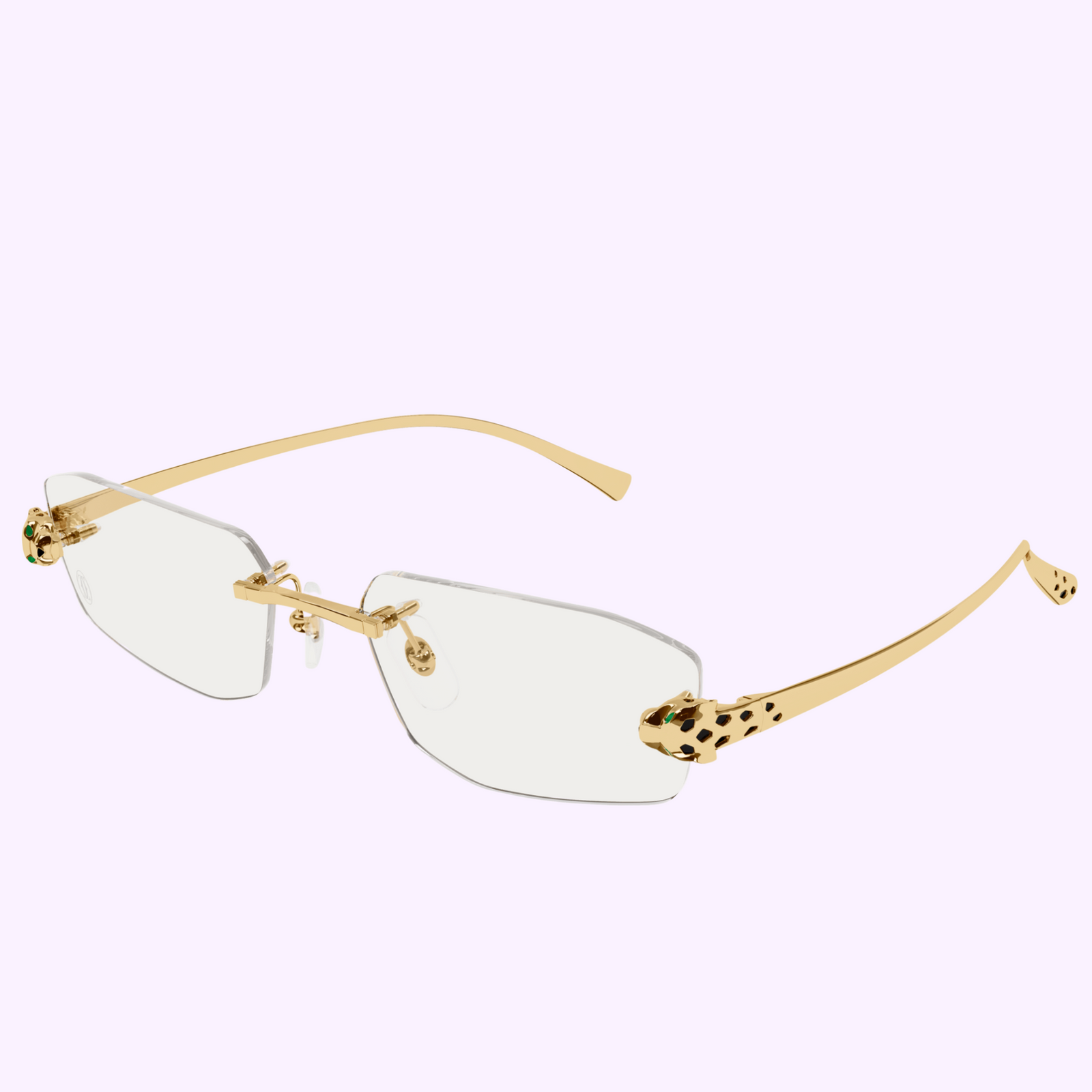 Cartier frames Cartier CT0453O Rectangle Glasses | Fashion Eyewear main image 2