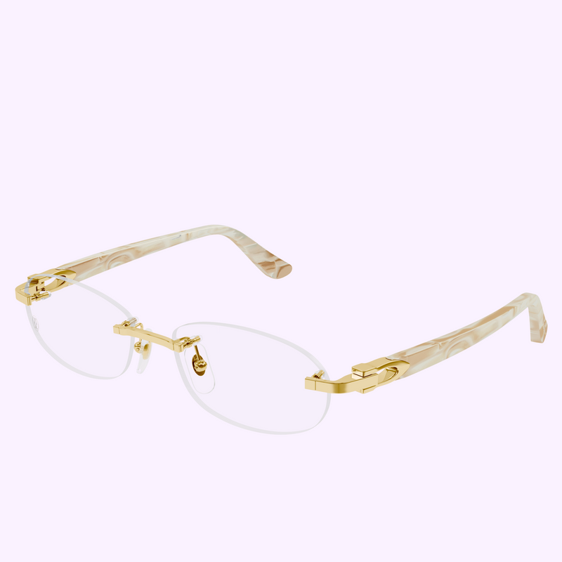 Cartier Optical Frame CT0455OJ-003 52 Women upc: 843023173234