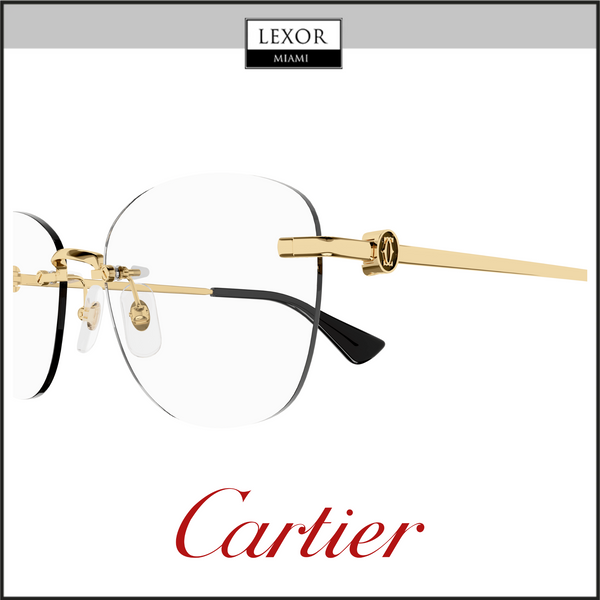 Cartier CT0414O-001 56 Optical Frame WOMAN METAL