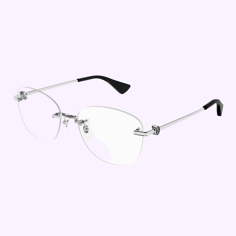 Cartier CT0414O-002 56 Armação Óptica FEMININA METAL