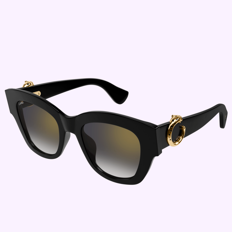 Cartier Sunglasses CORE RANGE CT0547S-001 52 Women upc 843023181321