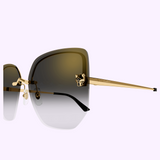 Cartier Sunglasses CT0432S-001 63 UPC: 843023172343