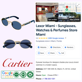Cartier Sunglasses CT0464S-008 55 Men upc 843023175818