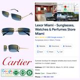 Óculos de Sol Cartier CT0465S-002 56 Masculino upc 843023175627