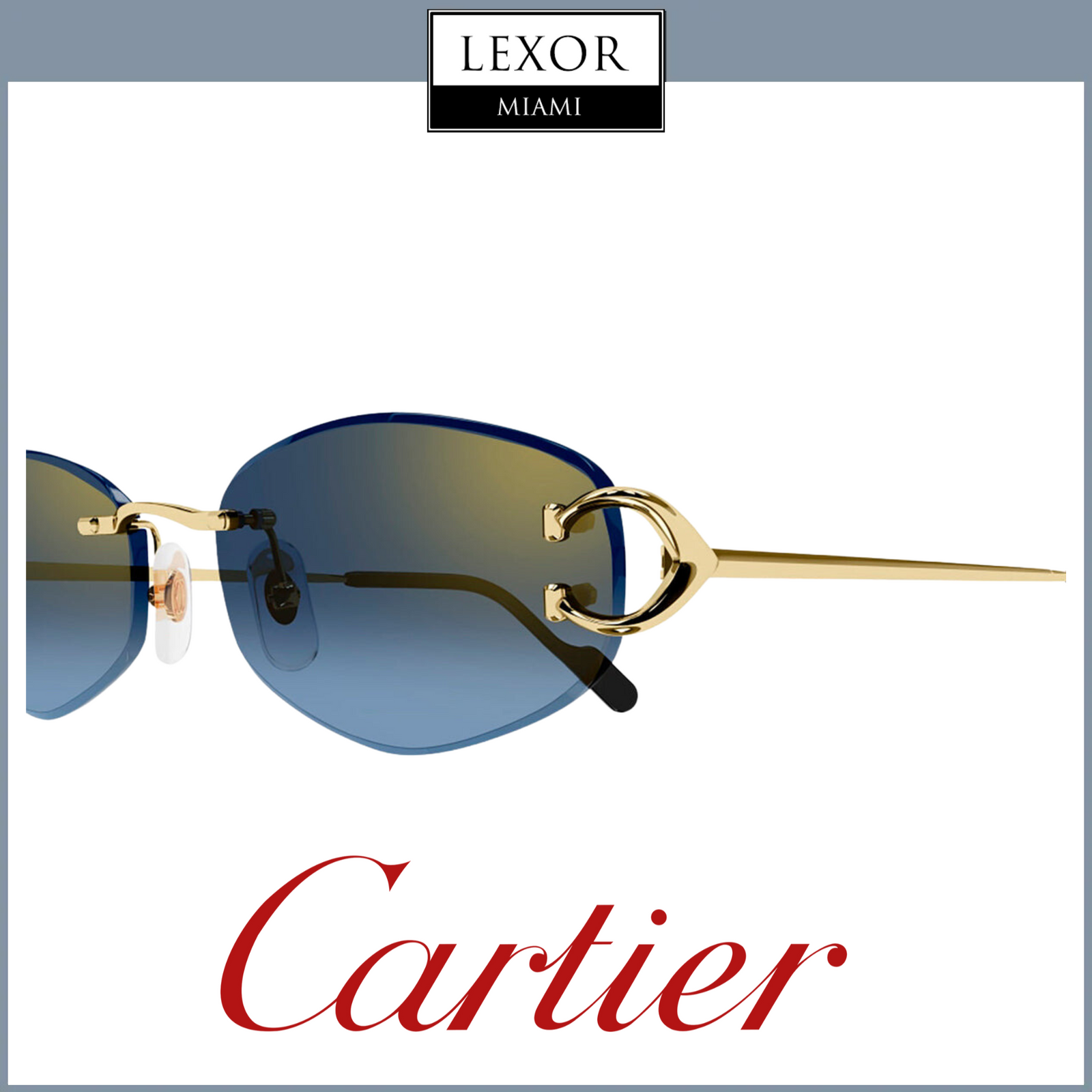 Cartier Sunglasses CT0467S-002 57 Men upc 843023175757 – Lexor Miami