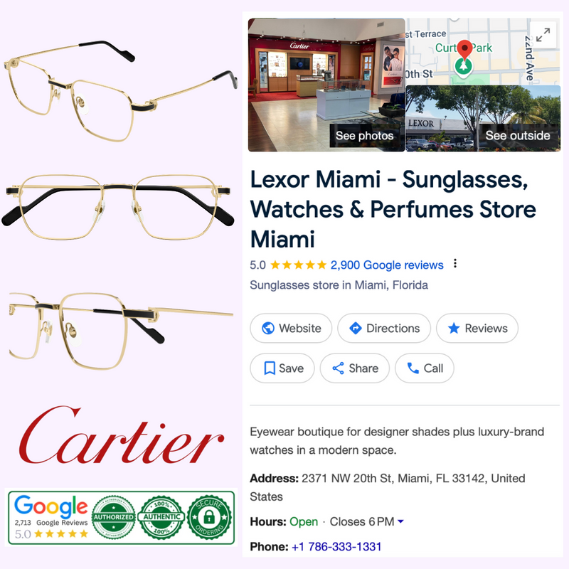 Cartier Sunglasses CT0518O-001 51 Women upc 843023179342