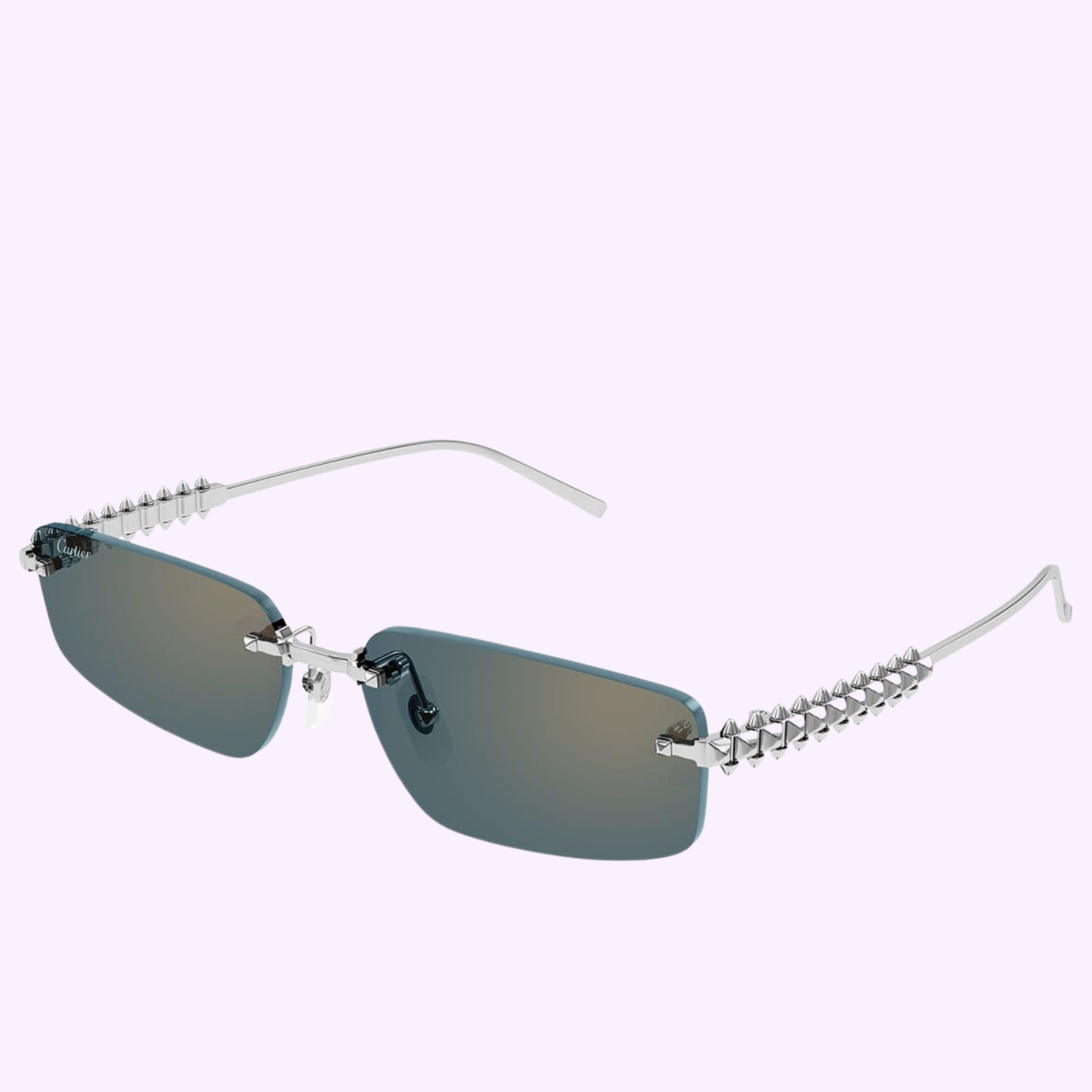 Angle View Cartier Sunglasses CT0544S-004 58 Woman