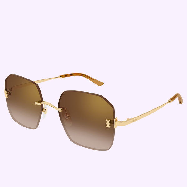 Cartier Sunglasses CT0591S-002 55 Woman