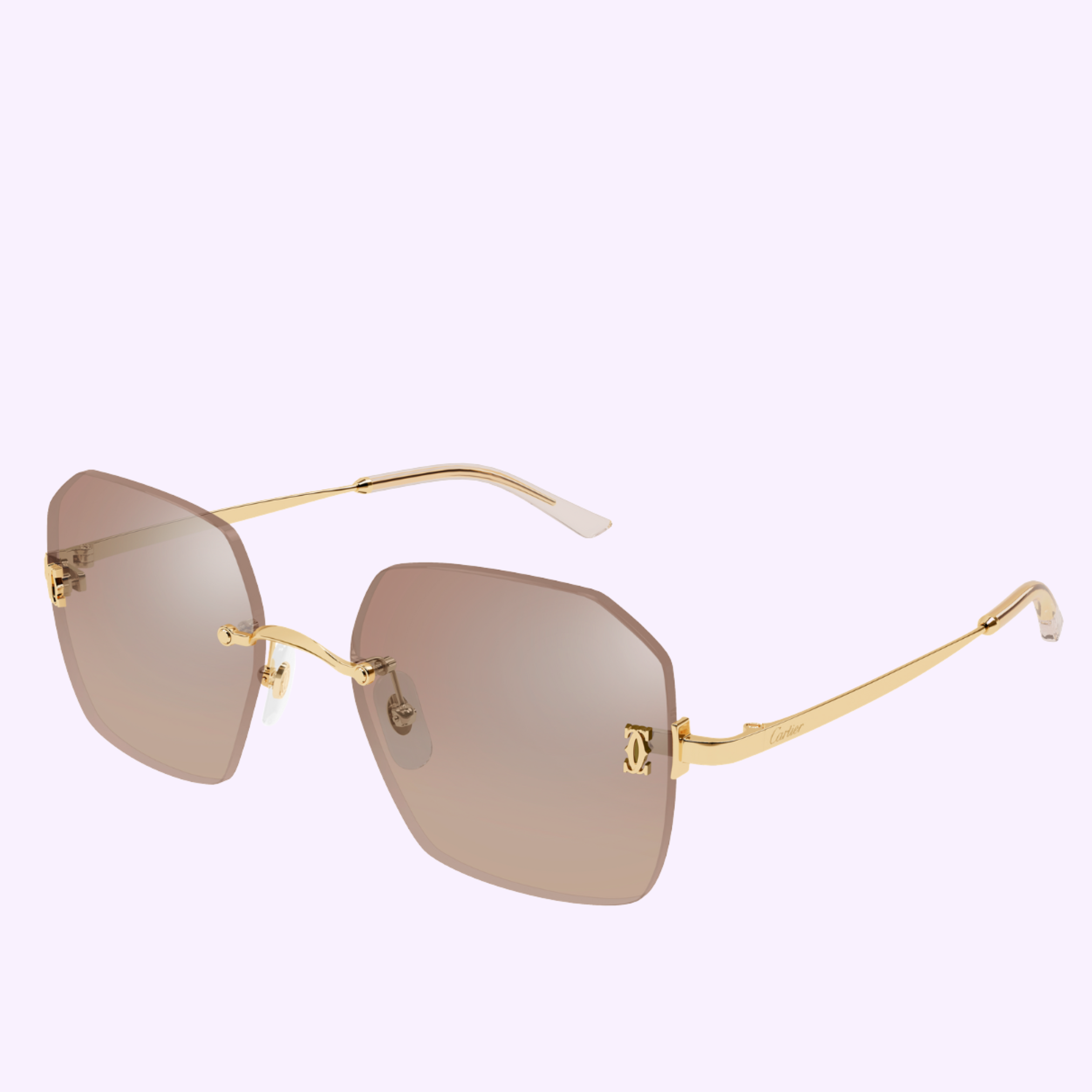 Angle View Cartier Sunglasses CT0591S-003 55