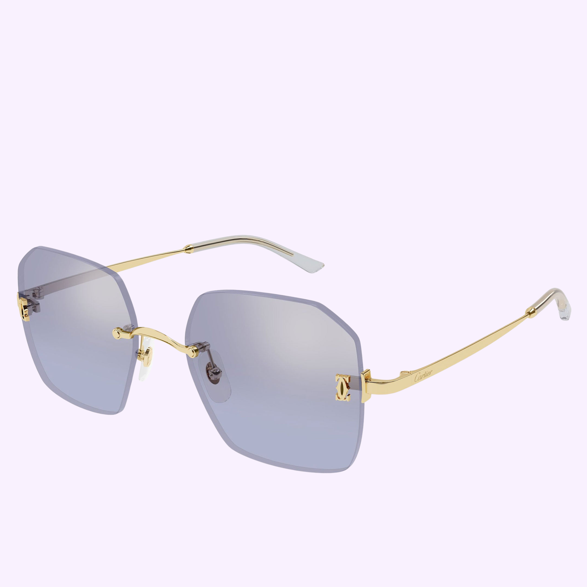 Angle View Cartier Sunglasses CT0591S-004 55