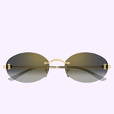 Front View Cartier Sunglasses CT0592S-001 55