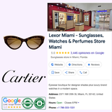 Cartier Sunglasses CT0596S-002 55 Women feature cat-eye tortoiseshell frames with gold accents and slim gold arms, embodying women's luxury eyewear style. Displayed against a light purple background. trust image