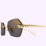 Angle View 2 Cartier Sunglasses CT0636S-001 55