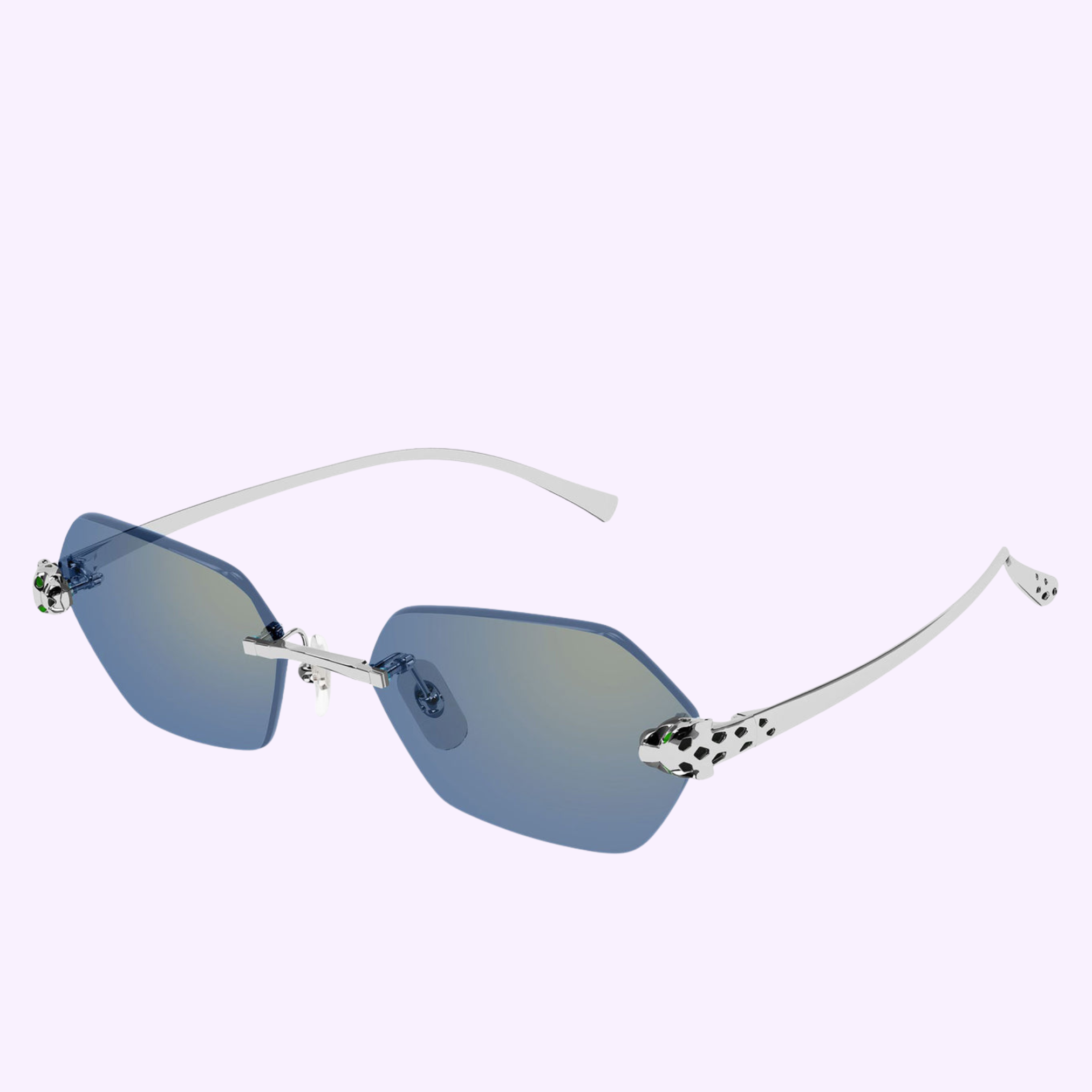Angle View Cartier Sunglasses CT0636S-004 55