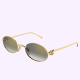 Angle View Cartier Sunglasses CT0644S-001 52 Women