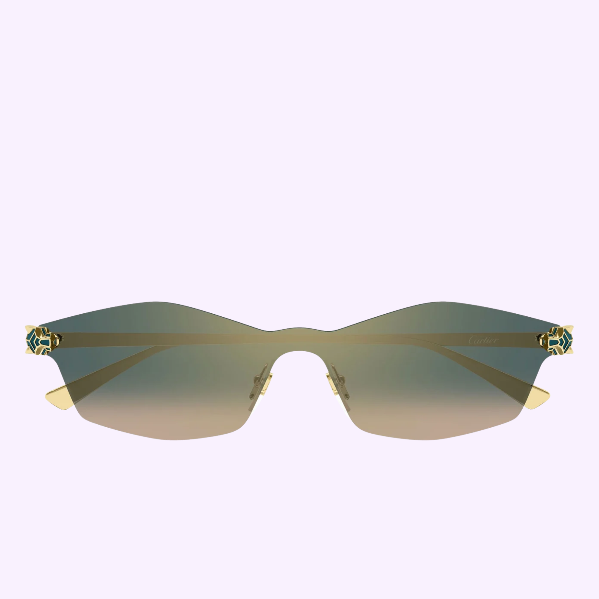 Cartier CT0678S-002 99 side profile with panther detail