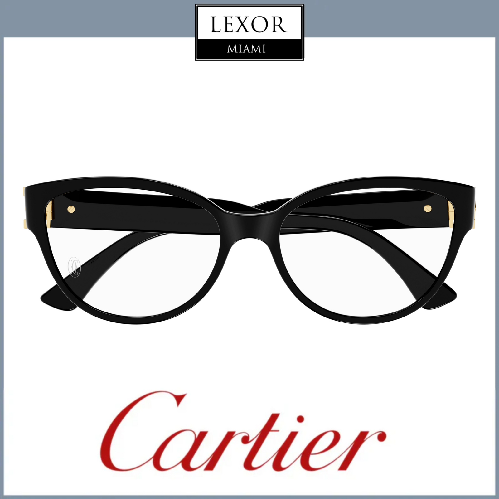 Cartier Optical Frame CT0450O-001 54 Men upc 843023172992 – Lexor