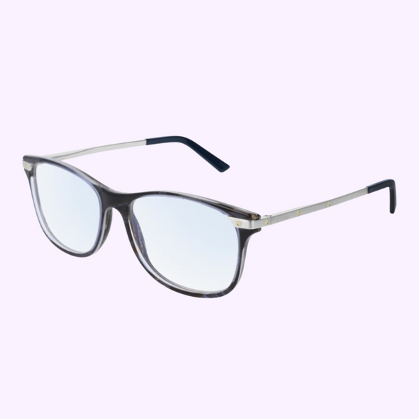 Cartier CT0106O 008 55 Armação de Óculos Masculina