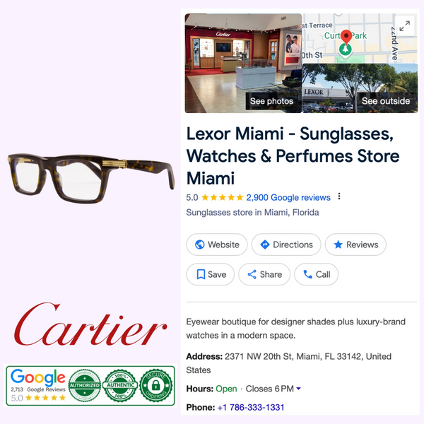 Cartier CT0420O-006 56 Optical Frame MAN RECYCLE