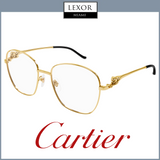 Cartier Optical Frame CT0371O-001 56 WOMAN METAL upc: 843023159504