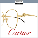 Cartier Optical Frame CT0371O-001 56 WOMAN METAL upc: 843023159504