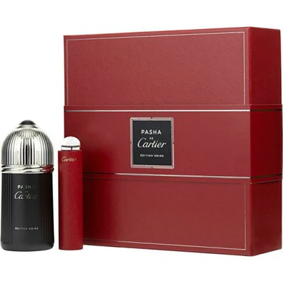 Set de perfume para hombre Cartier Pasha Noire 3.4 EDT + 2.5 Deostick