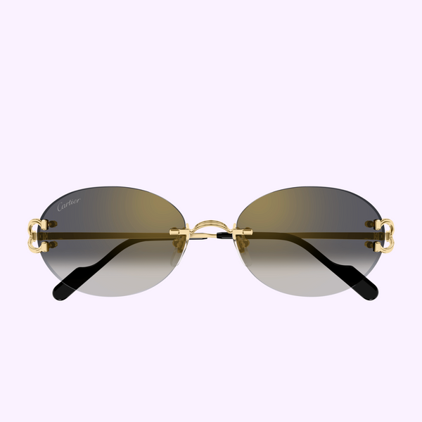 Cartier Sunglasses CORE RANGE CT0551S-001 55 Women upc 843023181505