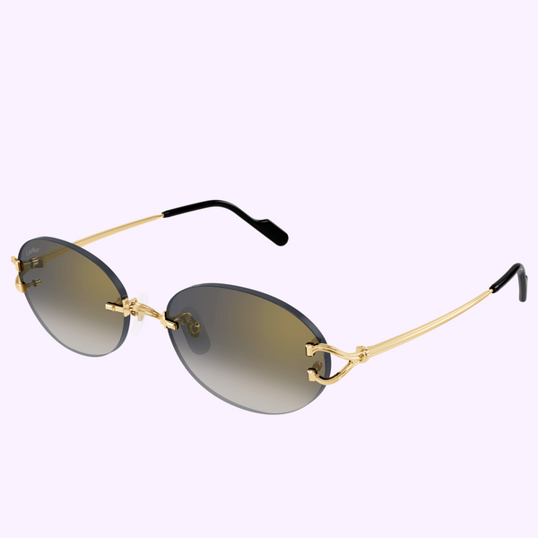 Cartier Sunglasses CORE RANGE CT0551S-001 55 Women upc 843023181505