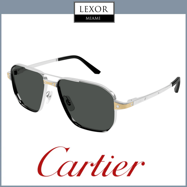 Cartier Sunglasses CT0424S-001 59 Men upc 843023172015