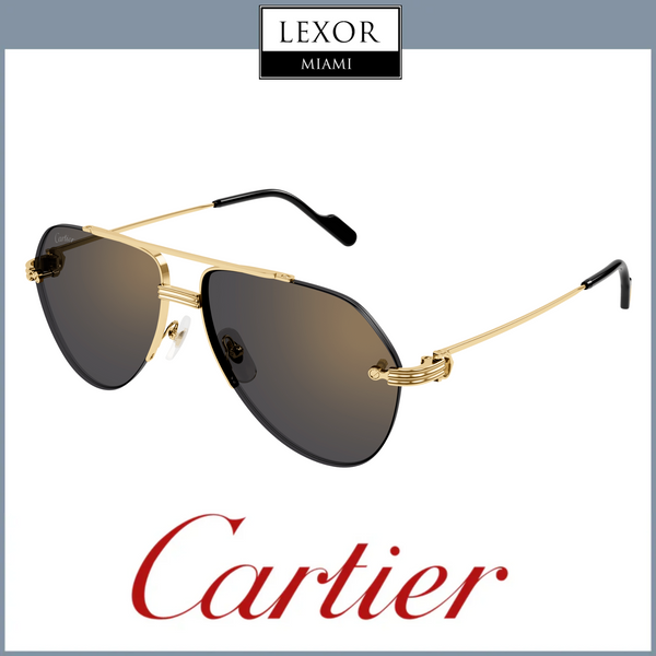 Cartier Sunglasses CT0427S-001 58 Men upc 843023172138
