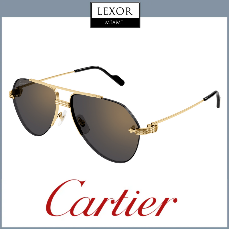 Gafas de sol Cartier CT0427S 001 58 para hombre upc 843023172138 Lexor Miami