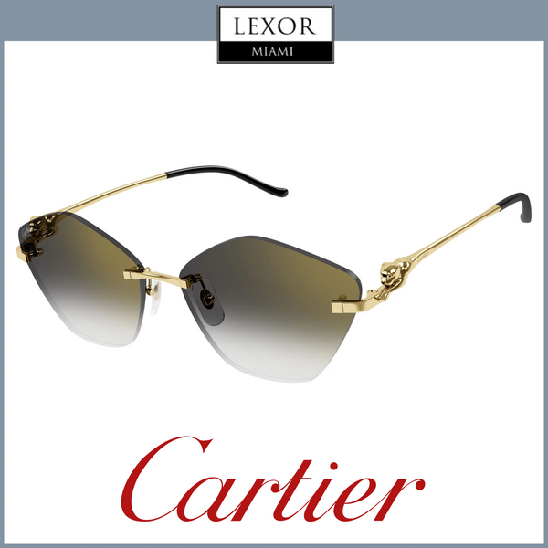 Cartier Sunglasses CT0429S-001 61 UPC: 843023173616