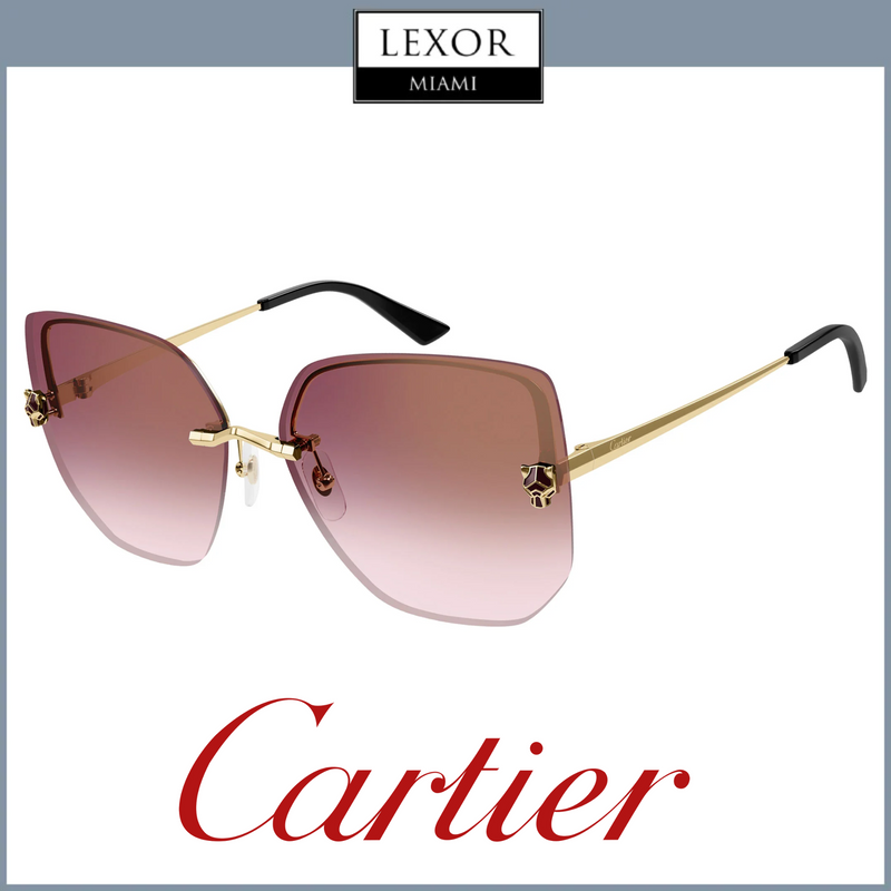 Cartier Sunglasses CT0432S-004 63 UPC: 843023172374