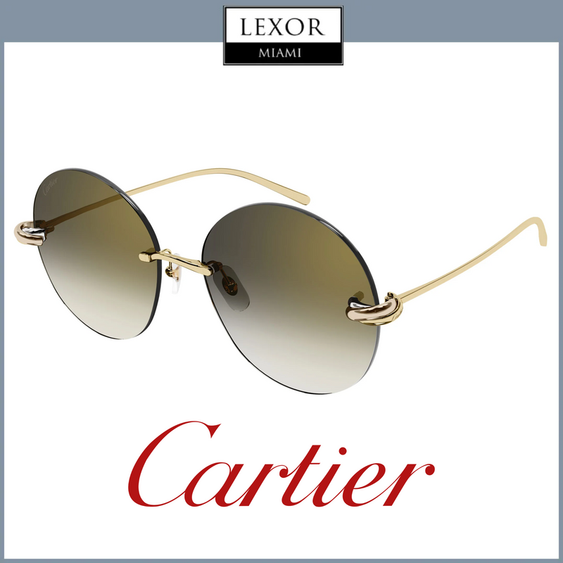 Cartier Sunglasses CT0475S-001 60 Unisex upc: 843023176075