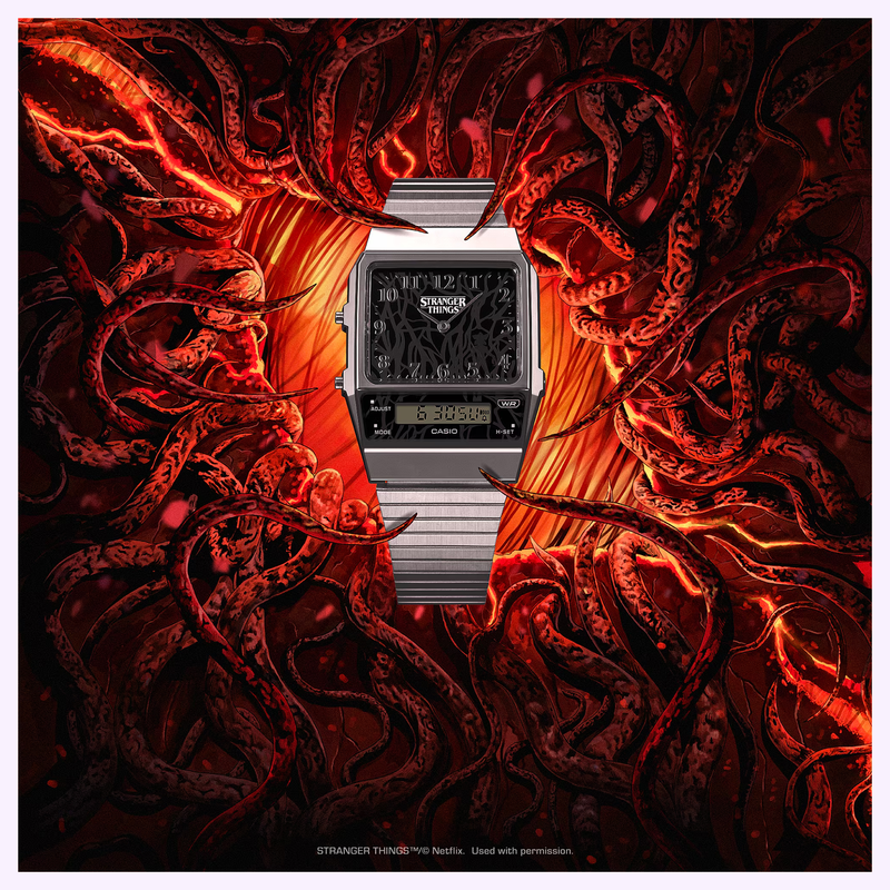 CASIO VINTAGE AQ800EST-1A Stranger Things Limited Edition Watch