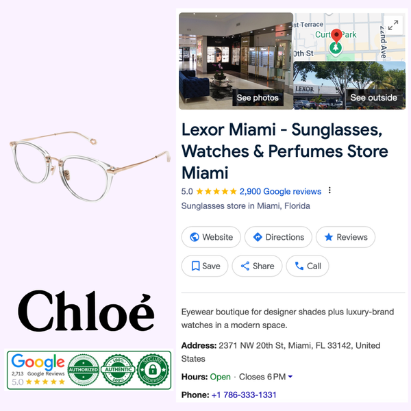 Chloe Optical CH0248OA-004 53 upc 889652483504