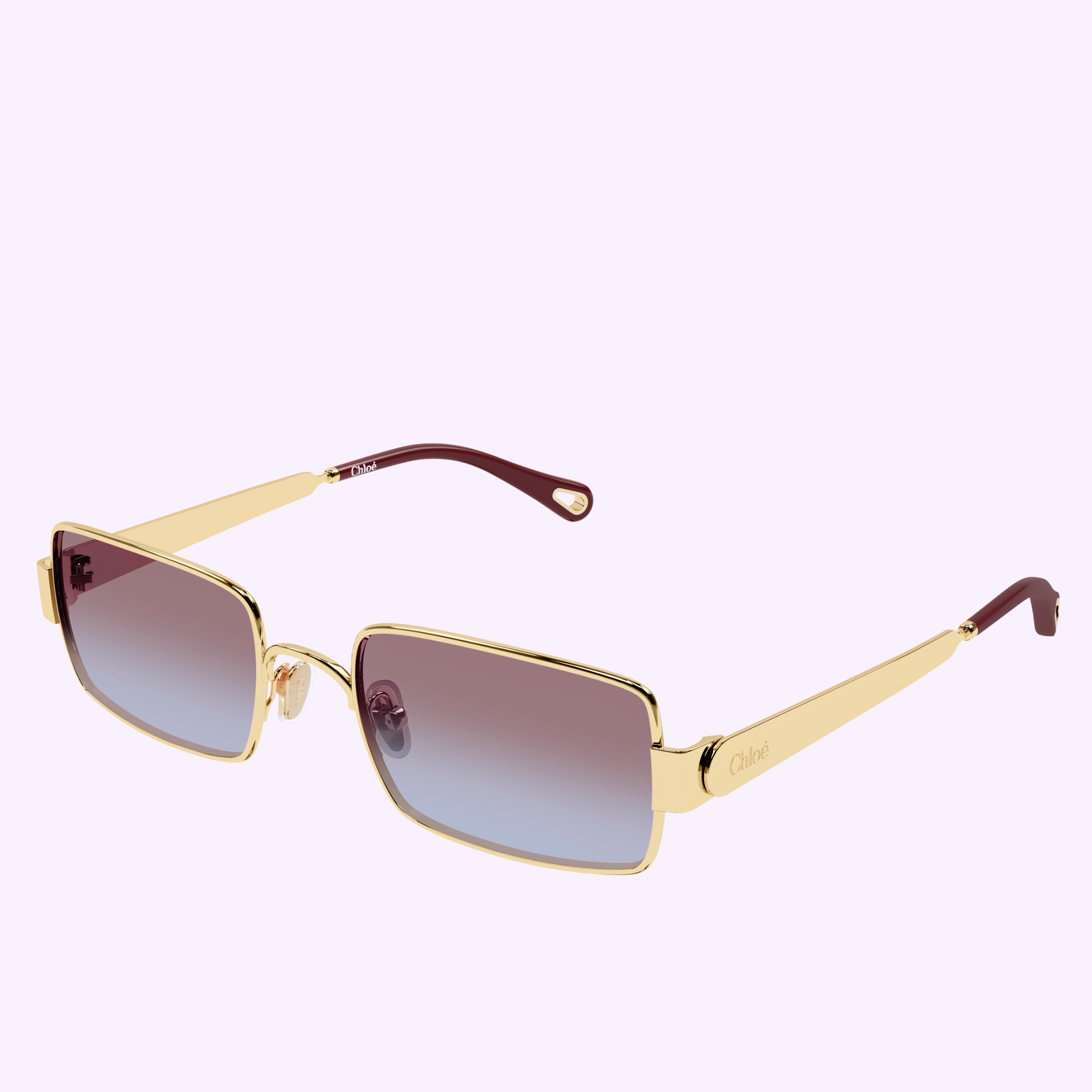 Angle View Chloe Sunglasses CH0354S-004 53