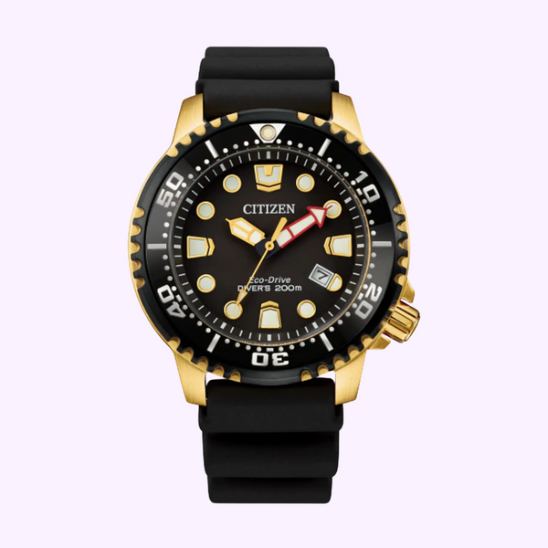 Citizen BN0152-06E Men ECO 200M SSG Silicone Strap Men Watches
