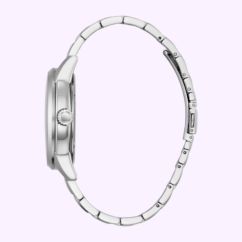 Relógios Citizen BU2010-57L Corso Eco-Drive Prata Aço Inoxidável Pulseira Masculina